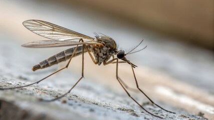 Mosquito feeding behavior natural habitat macro photography close-up view insect biology insights