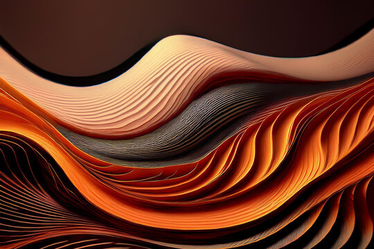 abstract sandy wave