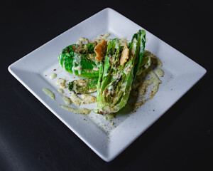 grilled romaine