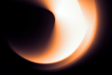Abstract mesh gradient background featuring smooth, rounded forms with a blend of orange, white, and black tones.  The design is illuminated with a soft noise effect.