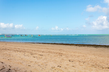praia da Ponta Verde em Maceió Alagoas Brasil