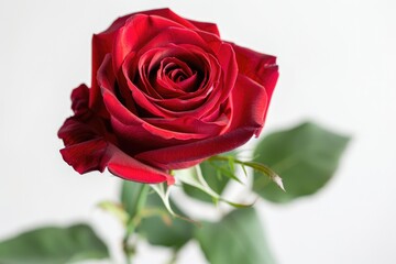 Red rose on white background repeated multiple times.