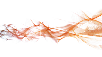 An abstract digital background for technological processes and AI, isolated on white background