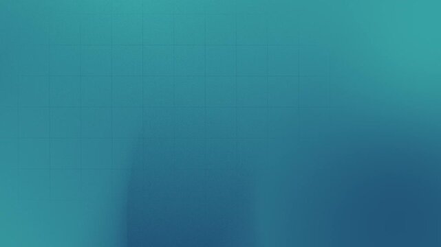 Abstract teal and blue gradient background with subtle grid