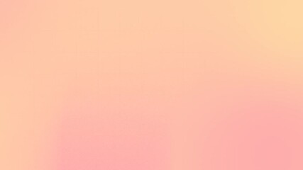 Seamless loop background in 4K with soft pastel gradient of peach, pink, and yellow hues creating a smooth, flowing abstract blend.