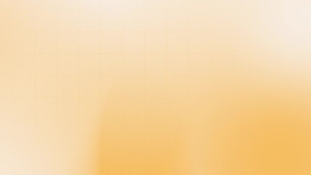 Warm orange and yellow gradient background with subtle grid lines