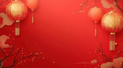 Traditional Chinese style festival celebration background wallpaper backdrop poster