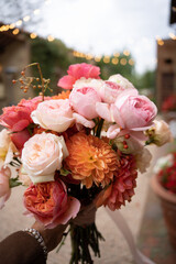 wedding bouquet of flowers