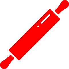 Rolling Pin icon single vector illustration