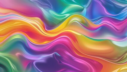 Obraz premium A mesmerizing abstract background featuring vibrant swirling colors and fluid shapes, creating a dynamic and captivating visual experience that draws the viewer into a world of artistic expression