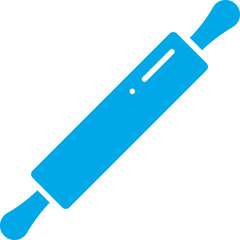 Rolling Pin icon single vector illustration