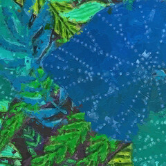 Various oil paintings, flowers, marine creatures, tigers, parrots, landscapes, cats, dogs, leaves, beautiful scenery