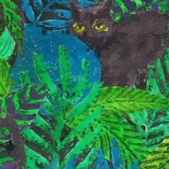 Various oil paintings, flowers, marine creatures, tigers, parrots, landscapes, cats, dogs, leaves, beautiful scenery