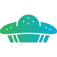 Pie icon single vector illustration