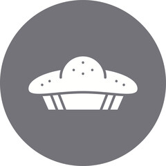 Pie icon single vector illustration