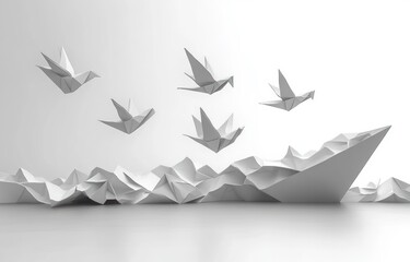Personal Development Growth Strategy Motivation Resilience Leadership Creativity Origami Success
