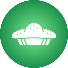 Pie icon single vector illustration