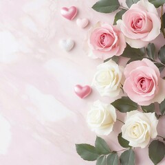 Naklejka premium bouquet of roses