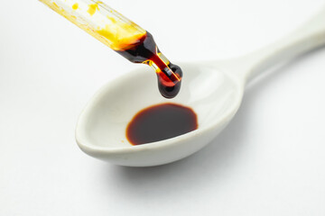 iodine, Lugol's solution, dissolved iodine administered dropwise with a pipette