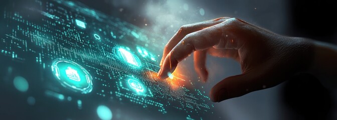 Futuristic Digital Interface for Reducing Carbon Emissions and Promoting Sustainability