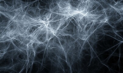 Abstract background of white wispy smoke trails against black backdrop, wispy, white, trails, background
