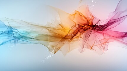 Colorful Abstract Smoke Background