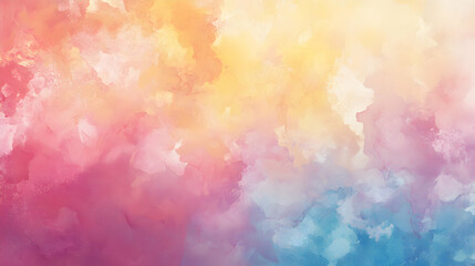 Soft Colorful Abstract Texture with Blurred Pastel Shades