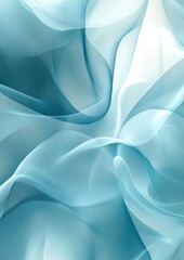 Fototapeta premium Abstract Light Blue Wave Background Featuring Soft Flowing Textures and Delicate Movement Suitable for Modern Design and Creative Projects