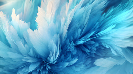 Abstract Blue Swirl with Delicate Textures and Soft Gradients