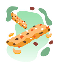 happy national granola bar day with delicious granola bars