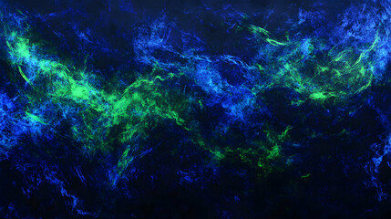 Obraz premium Abstract Swirling Colors in Blue and Green Background Design