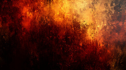 Obraz premium Abstract texture with warm colors of orange, red, and gold hues