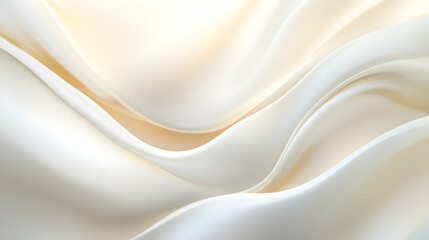 Obraz premium Smooth Silk Texture in Soft Creamy Tones for Background Design