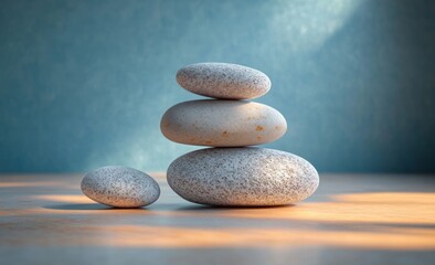 Zen Stone Stack for Balance, Harmony, Meditation and Relaxation