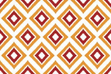 Ikat embroidery.Aztec geometric art ornament print.
Design for carpet, cover,wallpaper, wrapping, fabric, clothing