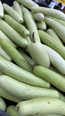 Vegetables are found in the Indian market located in Plano, Dallas, Texas, USA.