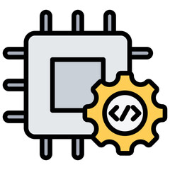 Firmware Outline Color Icon