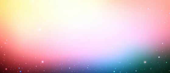 Abstract Background with Soft Pastel Colors Gentle Light Diffusion and Bokeh Effect for Spring and Easter