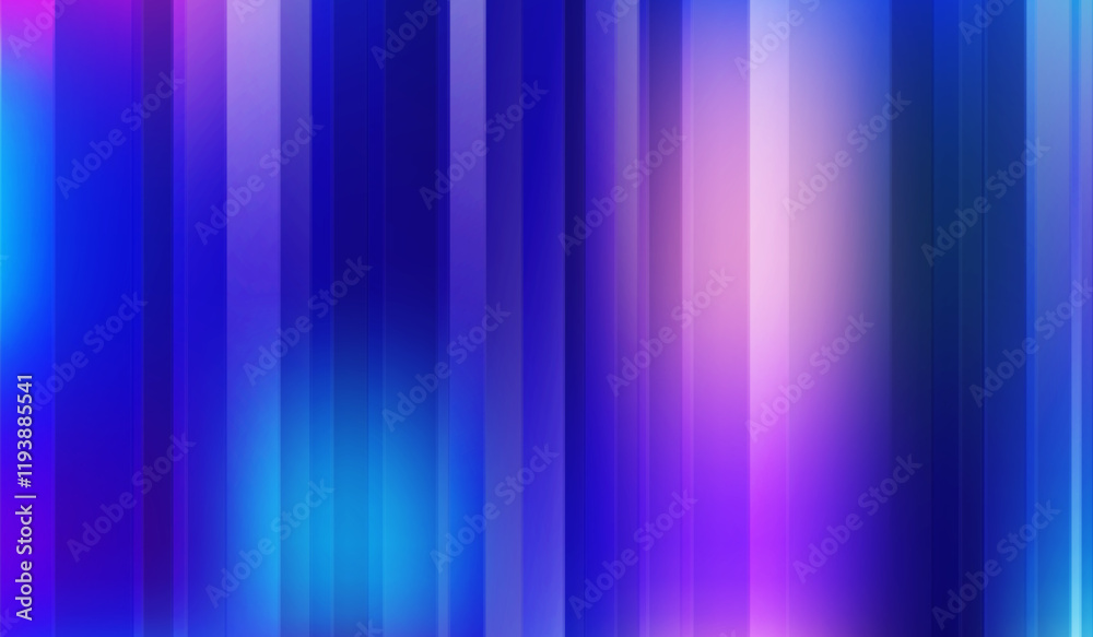 Poster Abstract Background with Neon Gradient. Blue Light Vector Effect. Glow Color Graphic