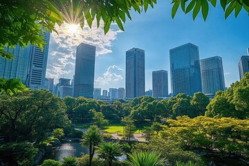 Harmony of Architecture and Nature in Tokyo