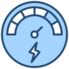 Watt Blue Icon