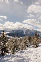 Snow day at Sapphire Point, Colorado
