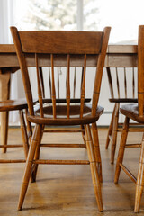 Antique Windsor mid century modern chair