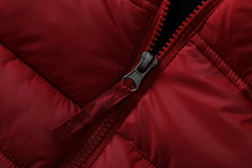 close up of a leather jacket