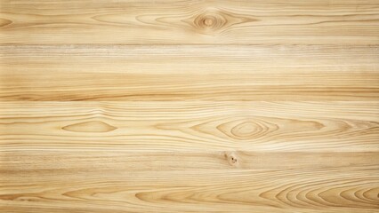 Fototapeta premium High-resolution image of natural light wood grain texture with visible wood knots and growth rings
