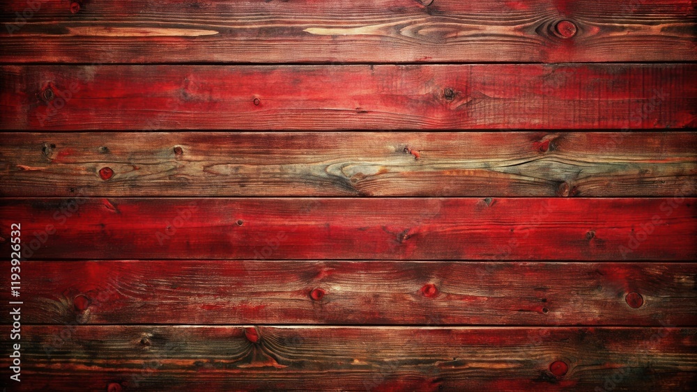 Poster rustic red wooden planks background texture for design projects