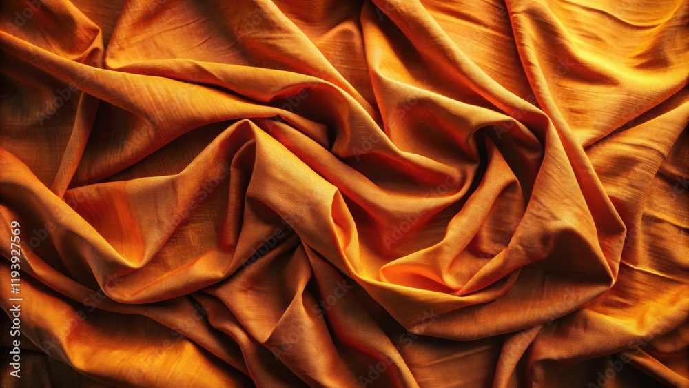 Poster amber draped fabric textured background for design projects