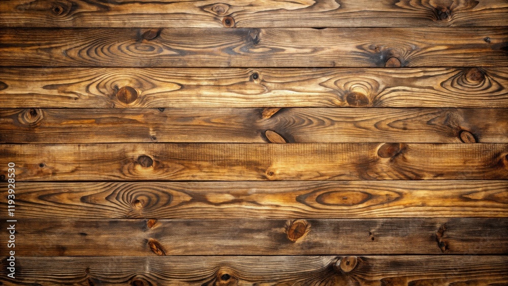 Poster rustic brown wooden planks background texture for design projects