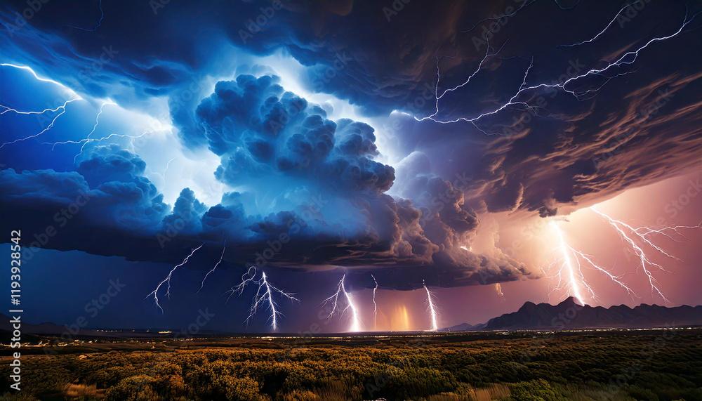 Canvas Prints sky background with dramatic clouds, part 13