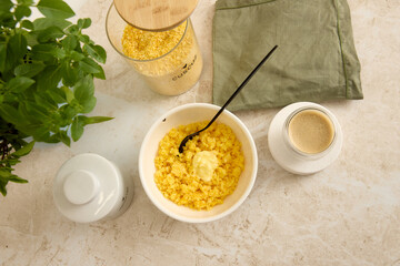 Modern Cozy Decor Technologic Appliance Kitchen Beauty Spa On a Blank Background